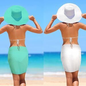 Set of 2 Beach Sarong Wraps
